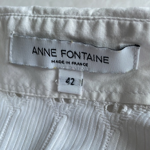 Anne Fontaine top white button front Carole - Picture 11 of 12